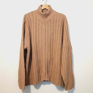 New FIELDMASTER Zip Up Knit Sweater